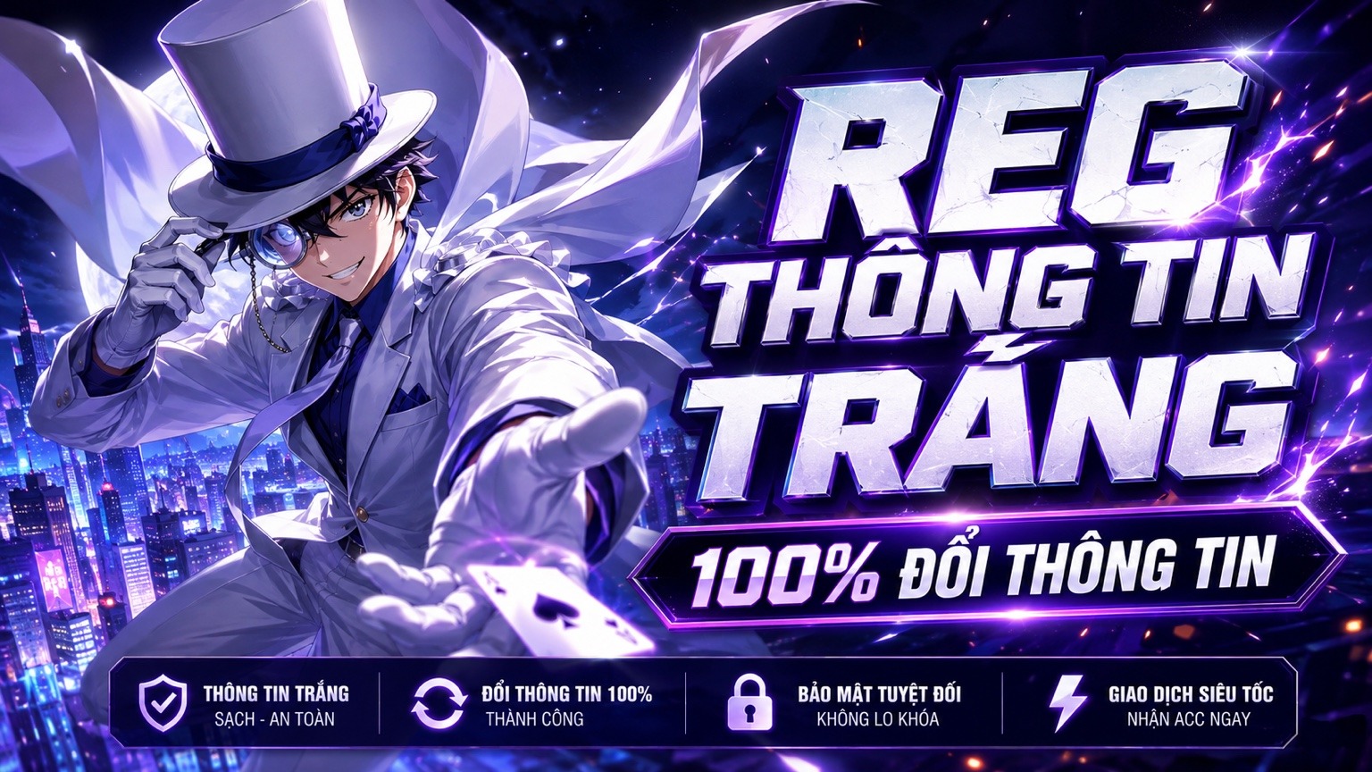 REG TRẮNG THÔNG TIN